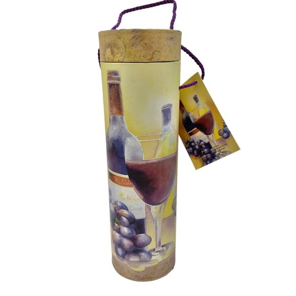 Set of 3 Wine Bottle Gifting Options 2 Hard Tubes Plus 1 Bag - Picture 2 of 6